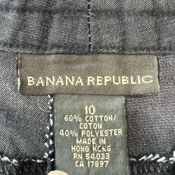 Banana Republic Chambray Denim Shorts Women’s 10 - Picture 5 of 6